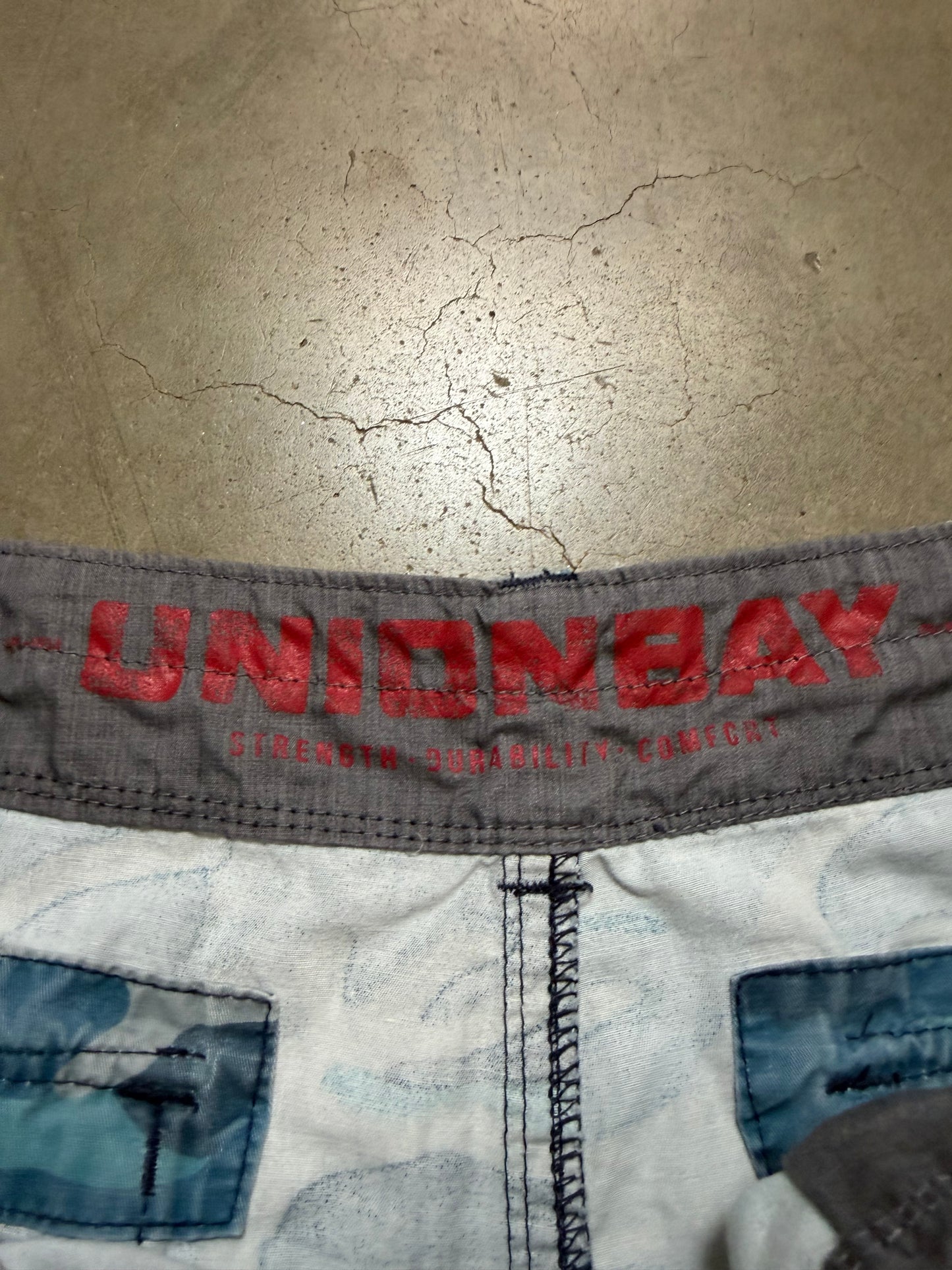 Blue Camo Jorts - 34