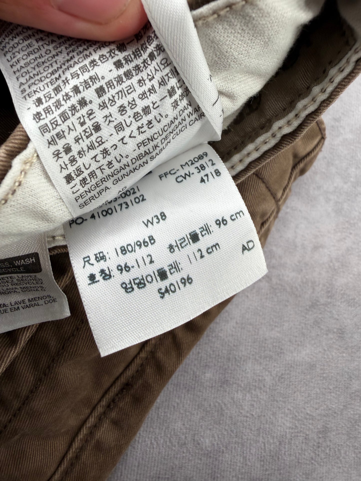 Brown Levi Cargos - 38
