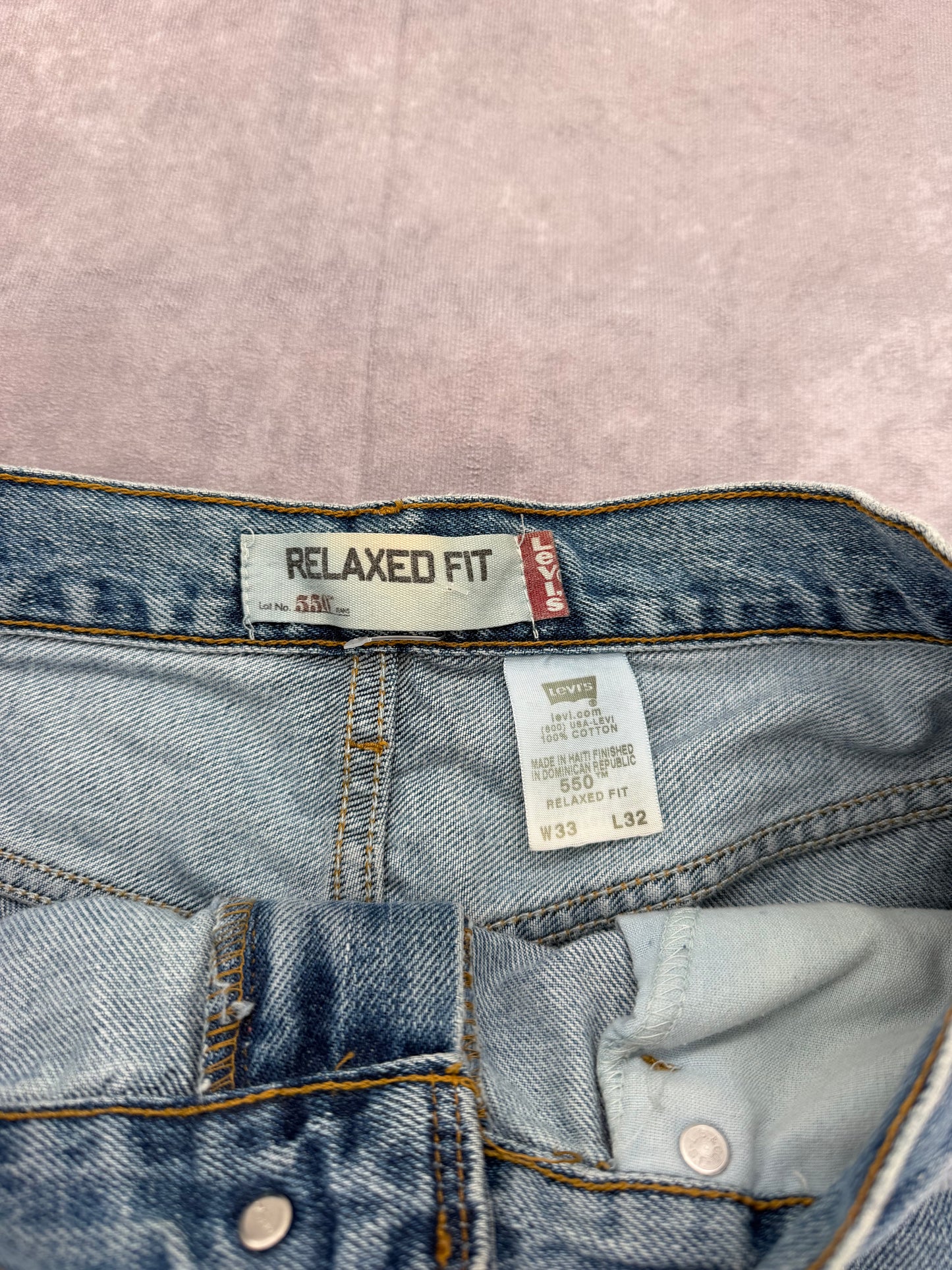 Levi 550s - 33x32