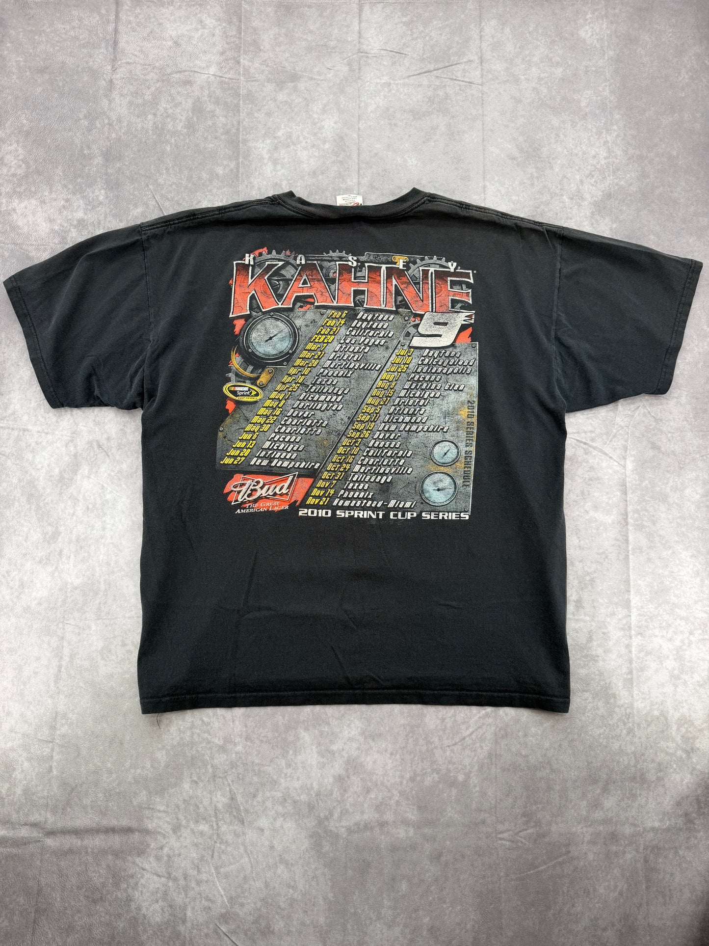 Distressed Racing tee - XXL