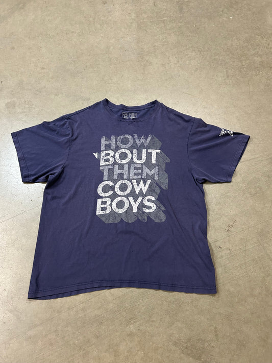 Distressed Cowboys Tee