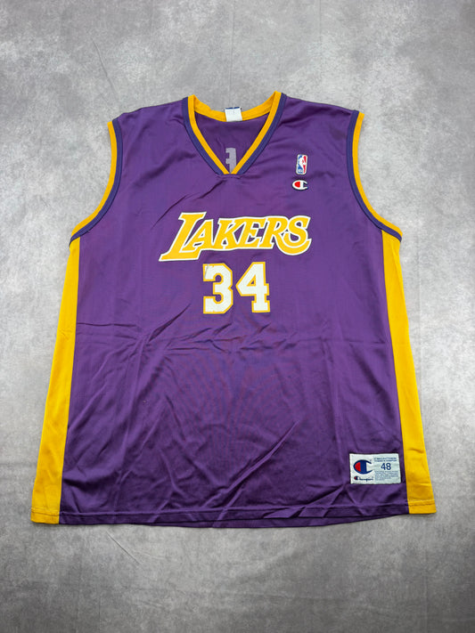 01’ Shaq Lakers Jersey - XL