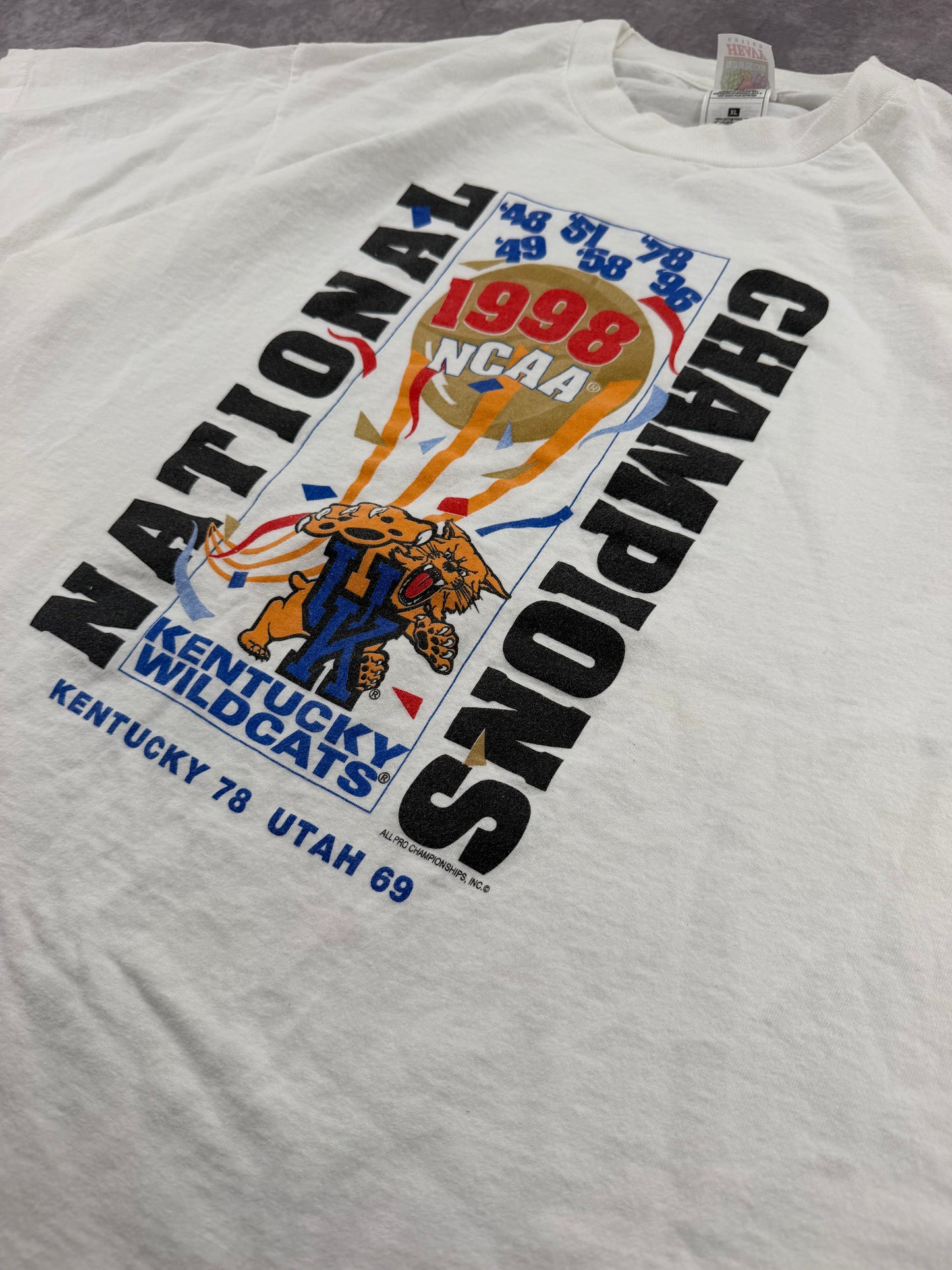 98’ Kentucky Basketball Tee - XL
