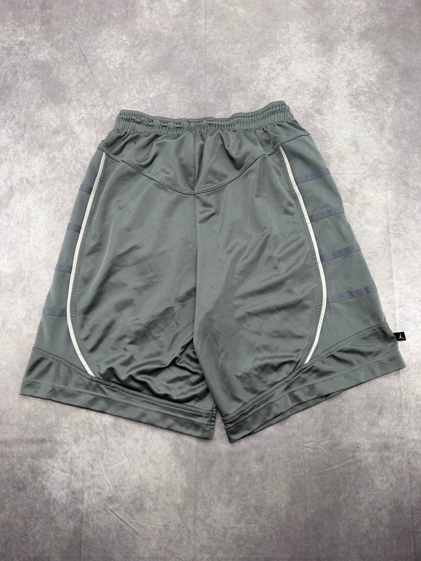 Gray Jordan Shorts - L