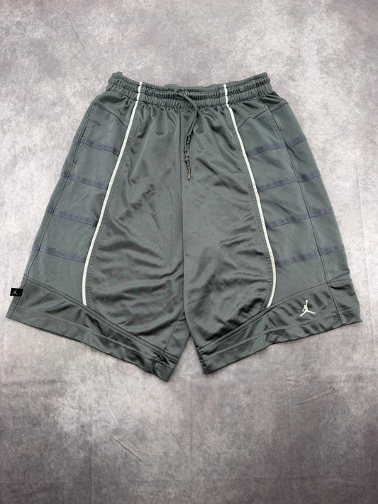 Gray Jordan Shorts - L