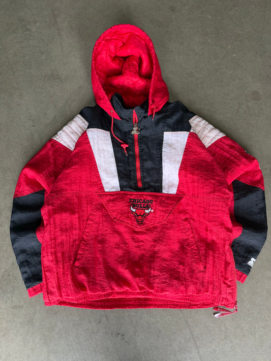 Vintage Bulls Starter Jacket - M