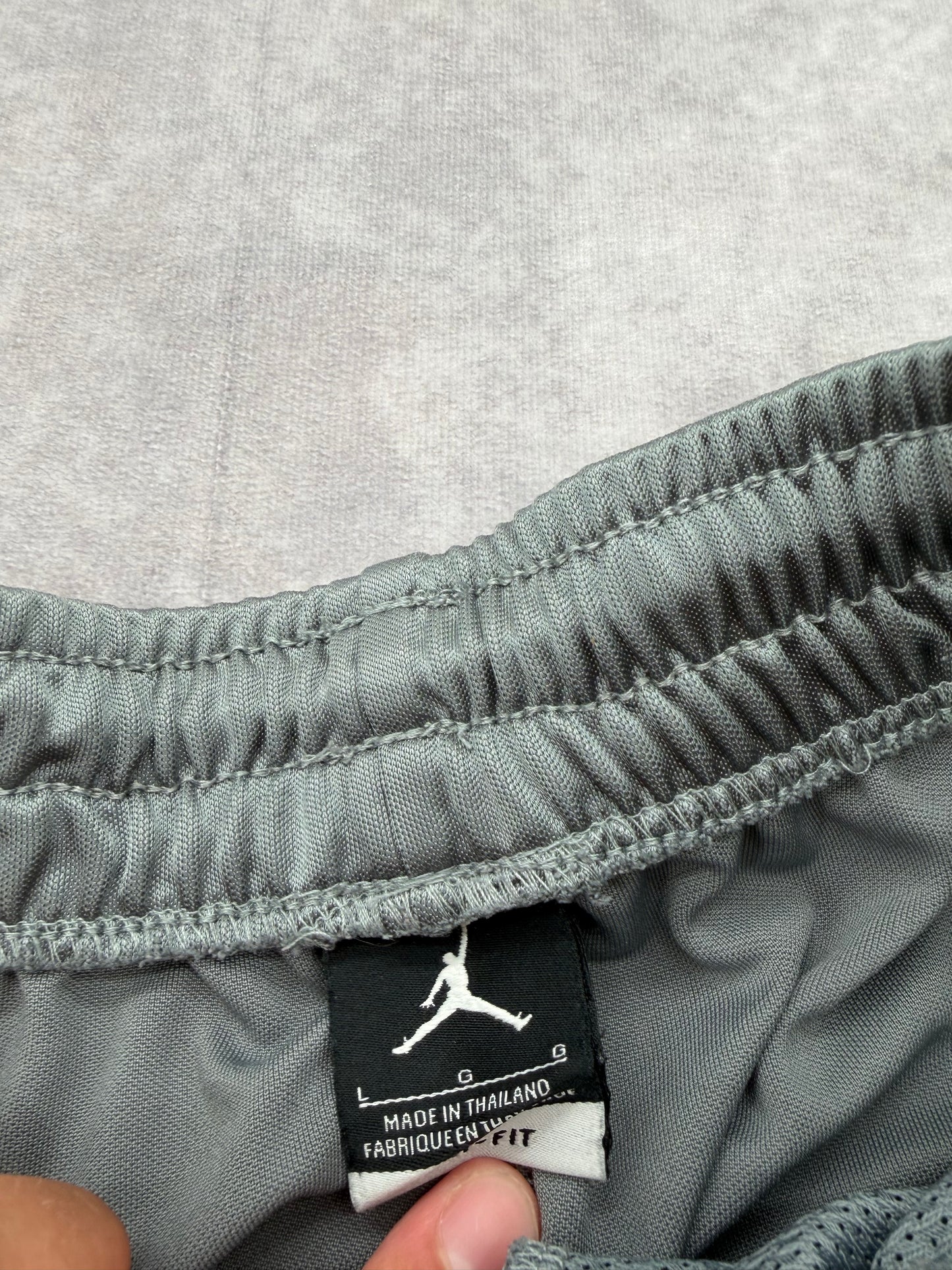 Gray Jordan Shorts - L
