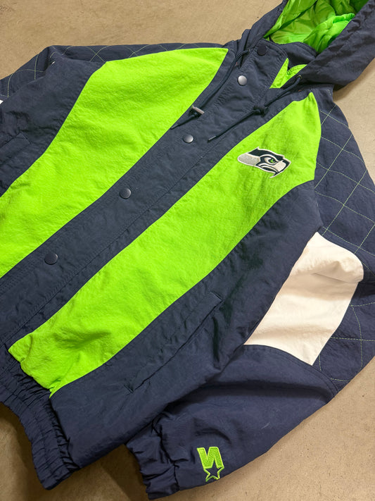 Vintage Seahawks Starter Jacket - M