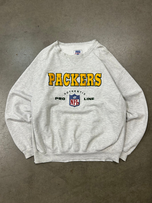 Distressed Packers Russell Sweater