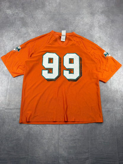 90s Miami Dolphins Jersey - L