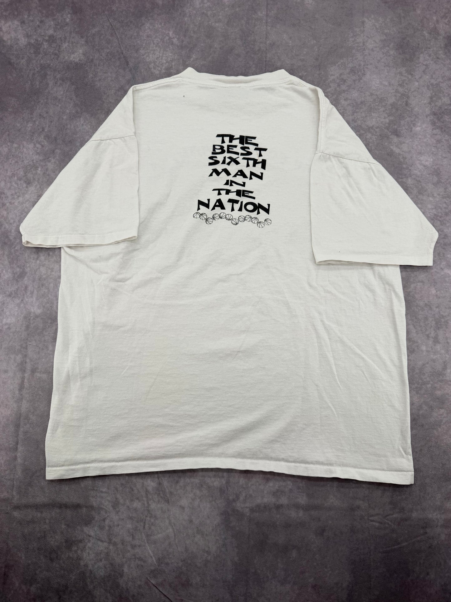 90s Mac Court Basketball Tee - XL
