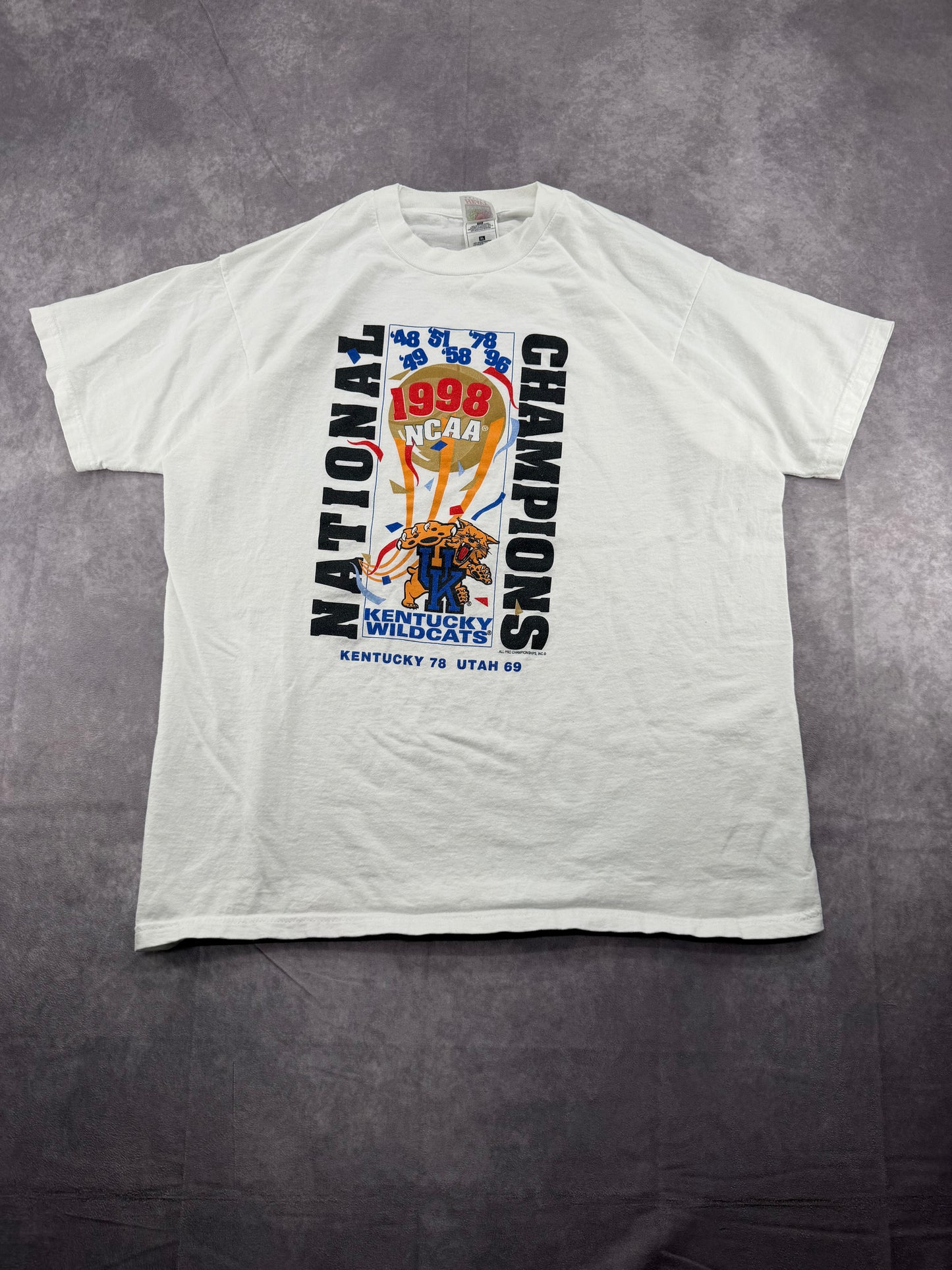 98’ Kentucky Basketball Tee - XL