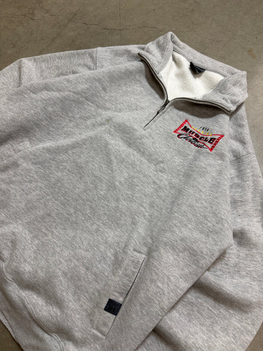 Muscle Car Quarter Zip - L