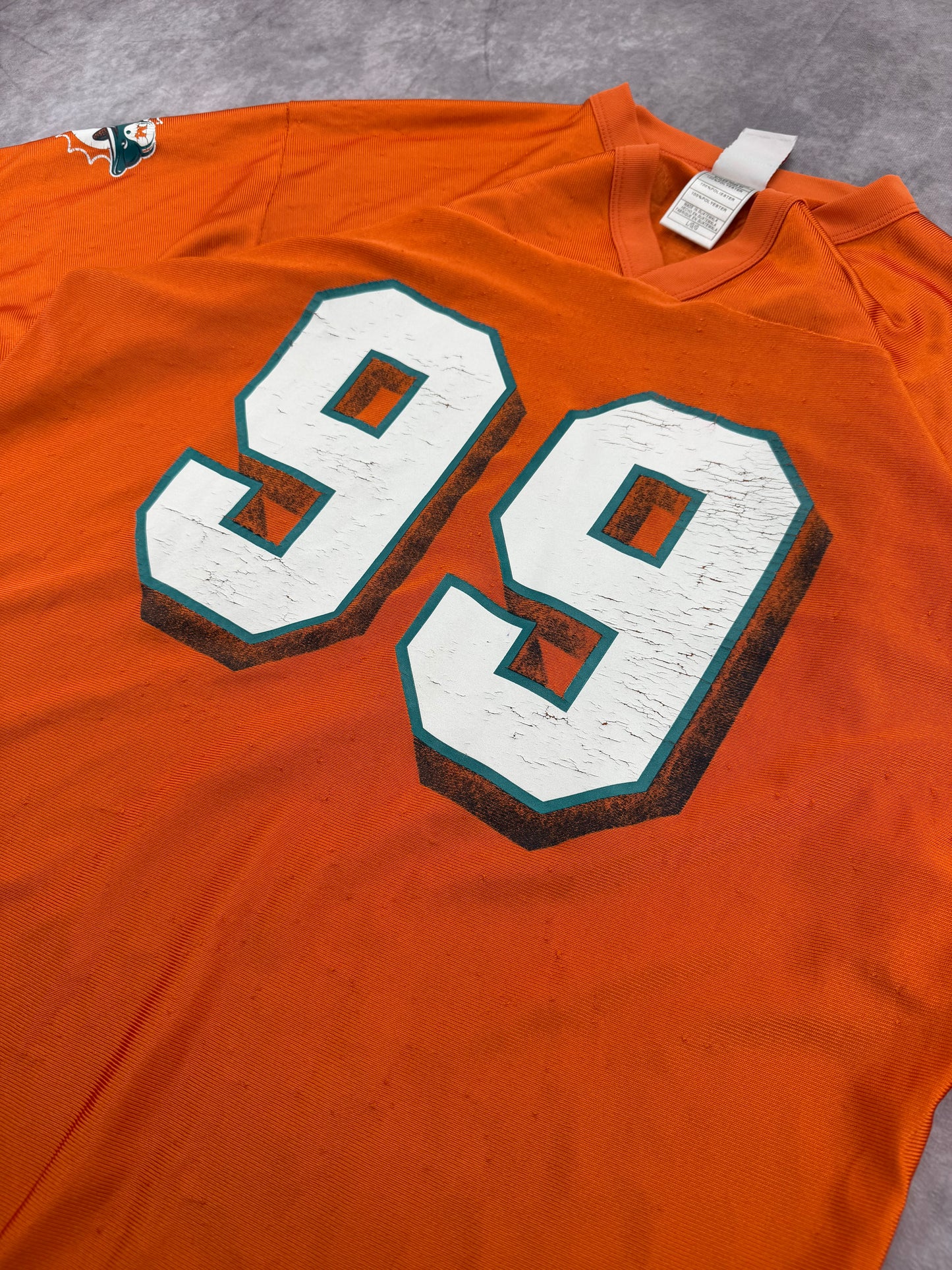 90s Miami Dolphins Jersey - L