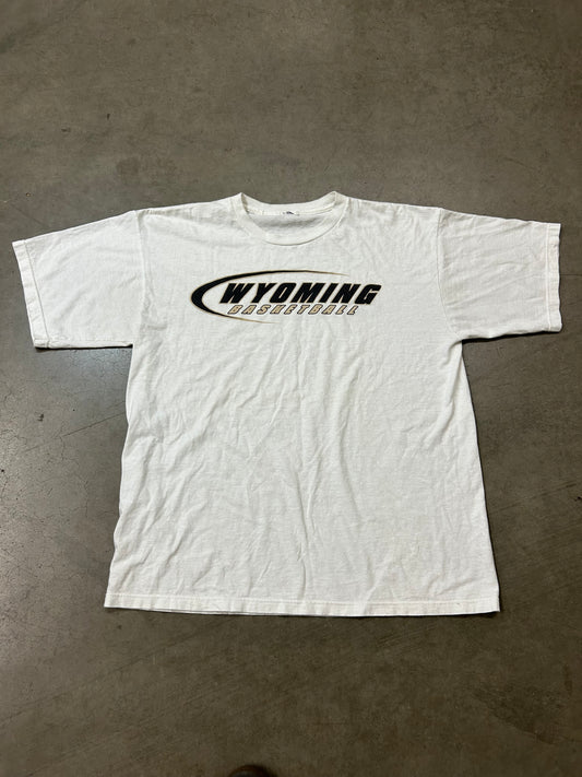 90s And1 Wyoming Basketball Tee