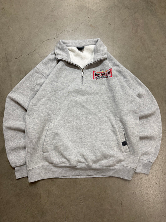 Muscle Car Quarter Zip - L