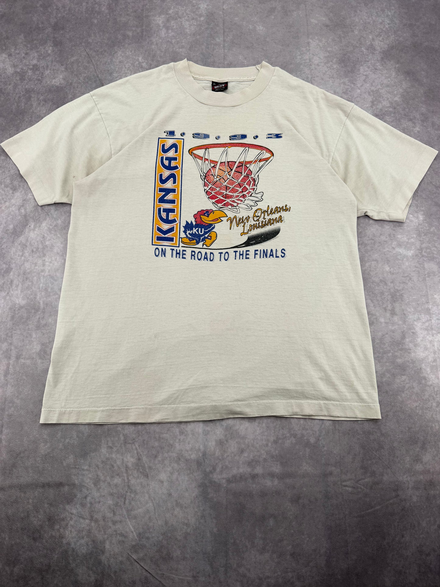 93’ Kansas Basketball Tee - XL