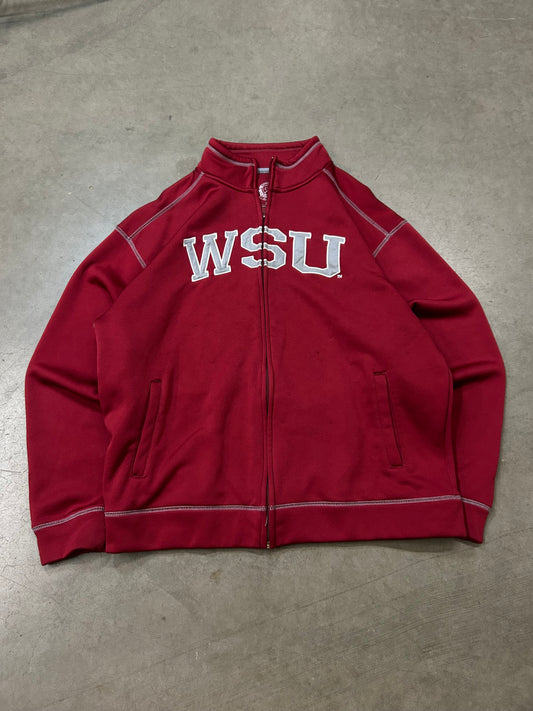 WSU Zip-Up Sweater