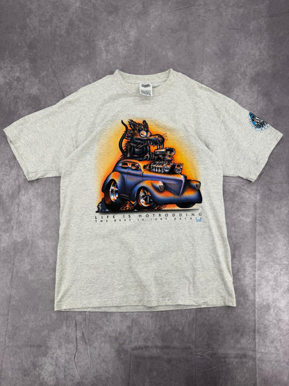 90s Hot Rod Tee - L