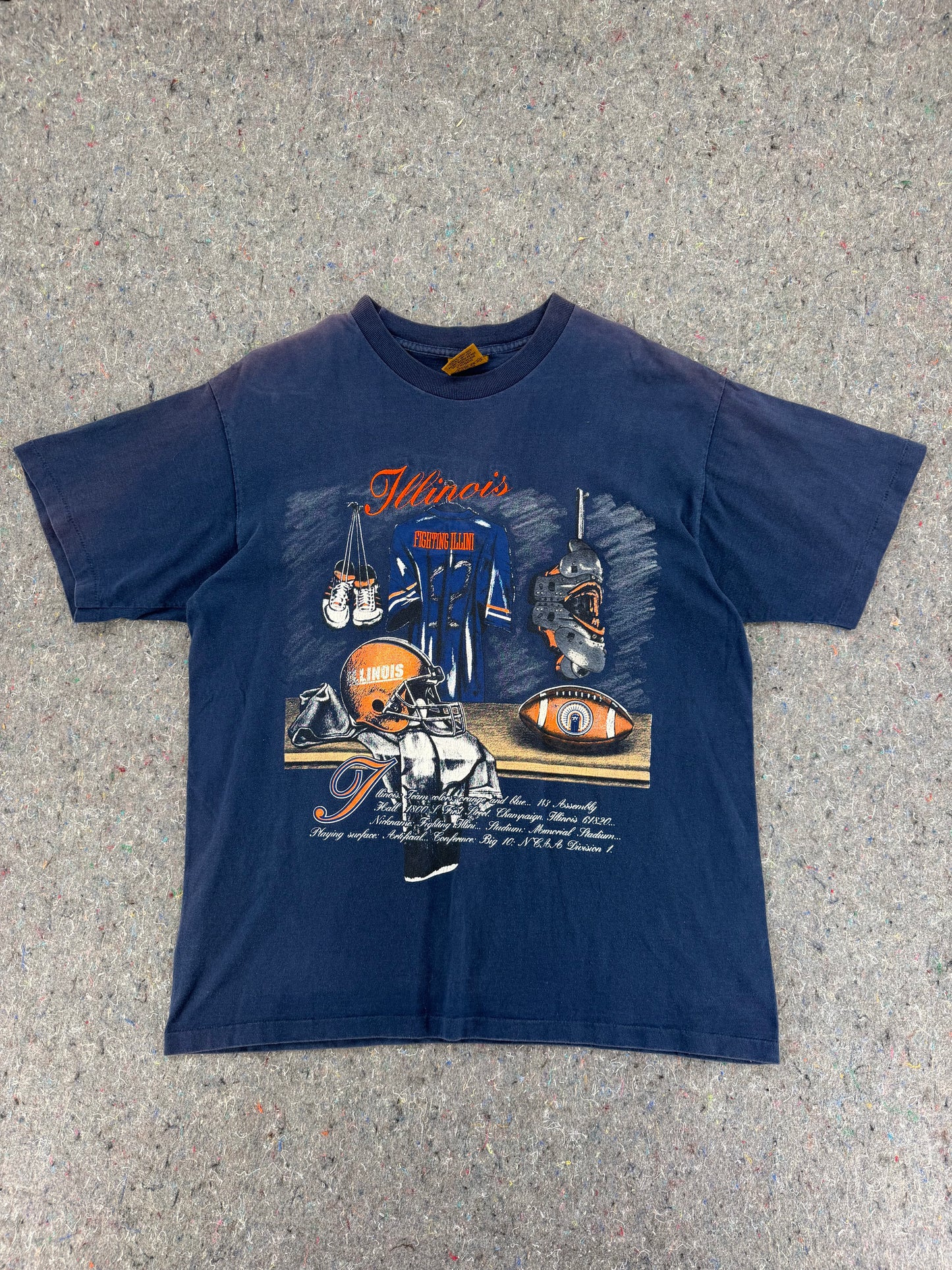90s Illinois Tee - L