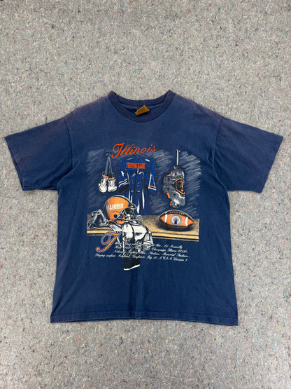90s Illinois Tee - L