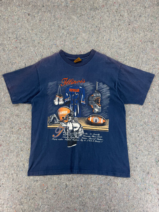 90s Illinois Tee - L