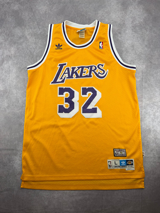 Magic Johnson Lakers Jersey - L