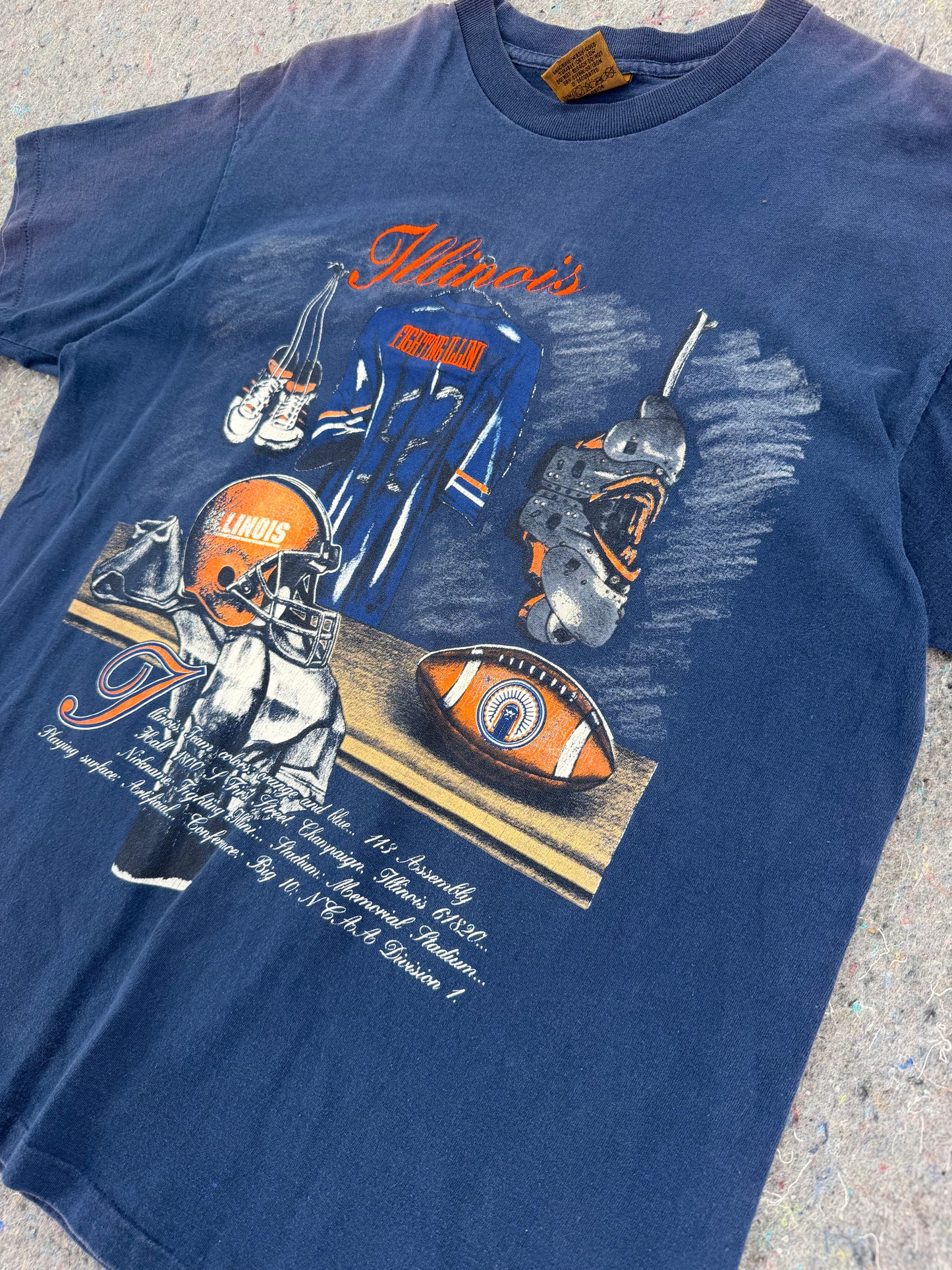 90s Illinois Tee - L