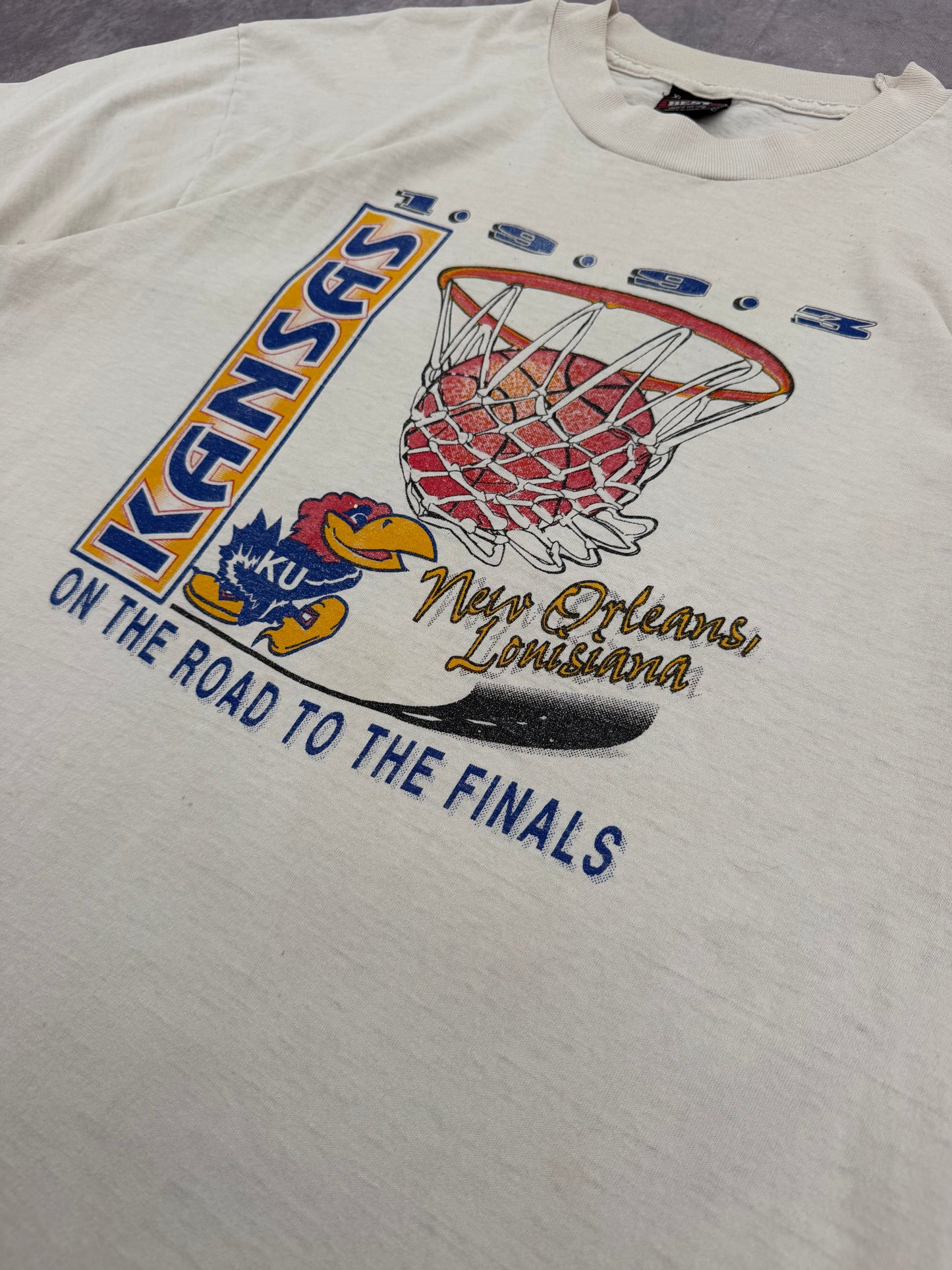 93’ Kansas Basketball Tee - XL